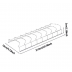 Kitchen Bowl Dish Organizer Stainless Steel